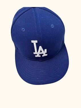 LA Dodger Baseball Fitted Cap - 7 1/8